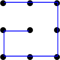 9 dots conventional